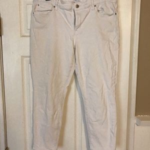 GUC Gap legging skinny crop jeans